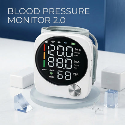 Wrist Blood Pressure Monitor 2.0
