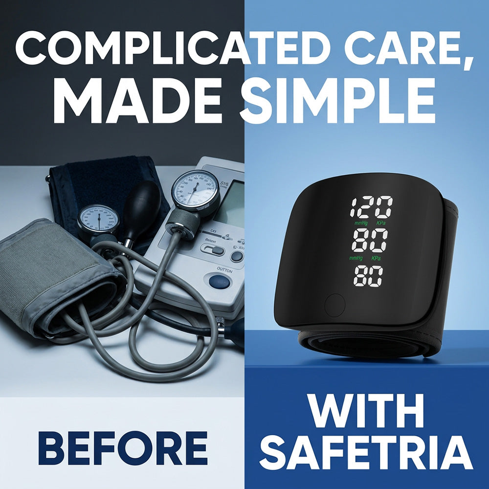 Wrist blood pressure monitor