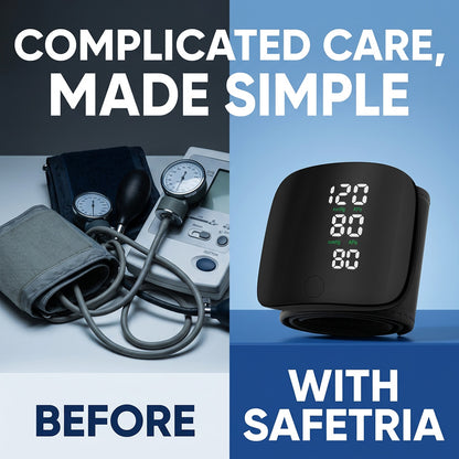 Wrist blood pressure monitor
