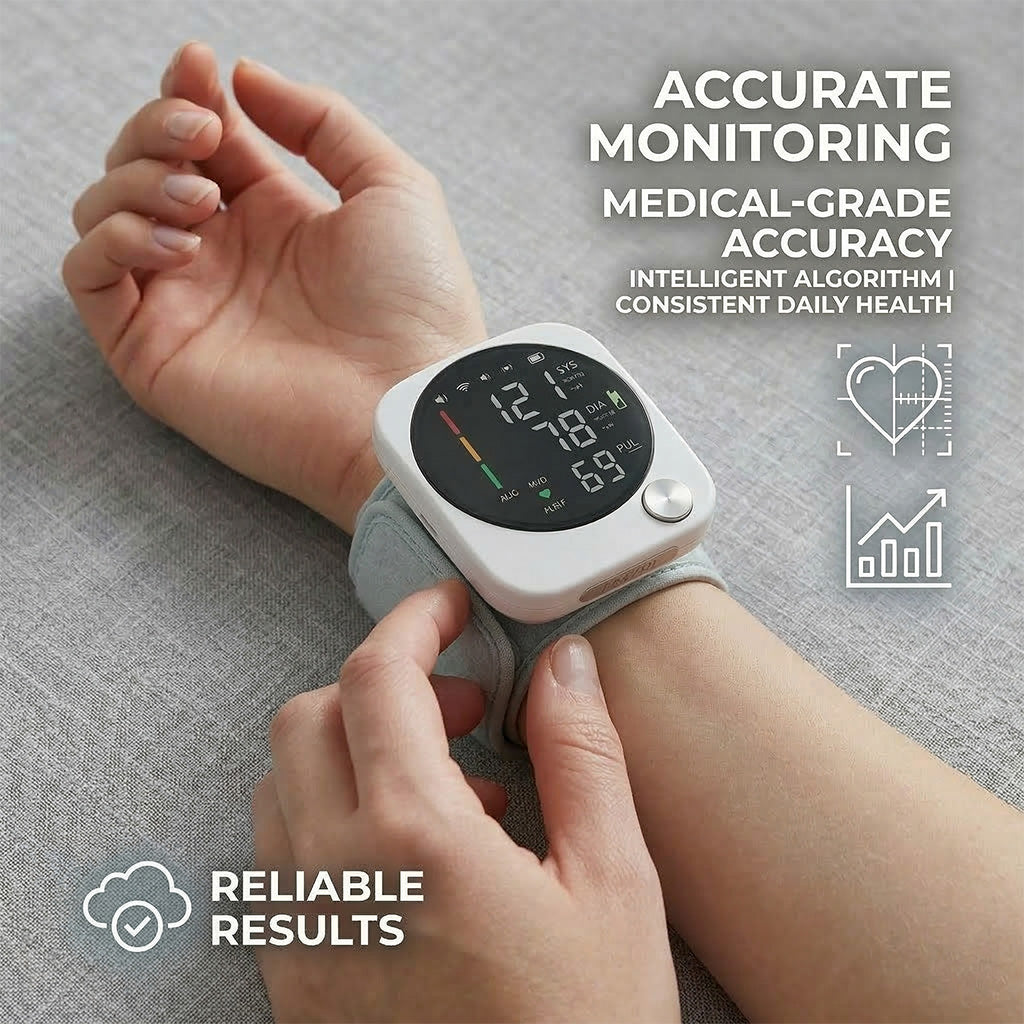 Wrist Blood Pressure Monitor 2.0